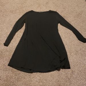 Black long sleeved dress